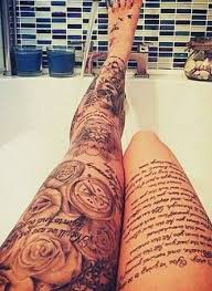 Black And White Sleeve Tattoo Women 21 Ideas For Tattoo Sleeve Space Black And White Leg Tattoos Women Tattoos Full Leg Tattoos