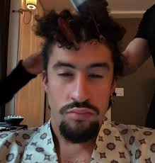 Who is Bad Bunny sending these selfies to and why isn't it me?! 😩 🎧 Bad  Bunny: https://ihr.fm/BadBunnyFB