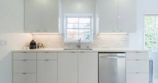 Glossy White Flat Panel Kitchen Cabinet European Kitchen Cabinets Kitchen Cabinets Kitchen Handles