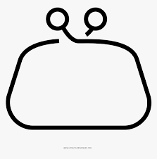 For all other use see image license and/or terms. Coin Purse Coloring Page Line Art Hd Png Download Transparent Png Image Pngitem