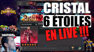 Spider man, wolverine, iron man, hulk, deadpool. Live Ouverture Cristaux 6 Etoiles En Live 3 Marvel Tournoi Des Champions By Judge Fredd