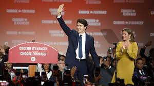 Going into the day the polls were tight. Canada Election Justin Trudeau Gives Victory Speech Bbc News