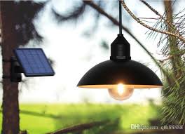 I got the idea from my good friend, w. 2021 Led Solar Light Chandelier Lampshade Bulb Solar Panel Lamp 3 Meters String Solar Light Outdoor Hanging Garden Light From Qin88888 33 32 Dhgate Com