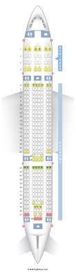 Seat Map Airbus A330 200 V1 Vietnam Airlines Find The Best