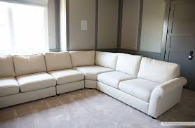 Our pb basic collection is crafted with the same attention to quality, detail and durability. Pottery Barn Comfort Roll Arm Sectional Theatre Room Progress The Sunny Side Up Blog