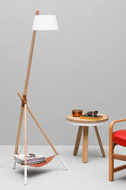 Matching Floor Lamp And Side Table In 2020 Modern Wood Coffee Table Tray Table Small Tray Table