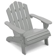 Delta Children Kids Wood Adirondack Chair For Indoor Outdoor Use Grey Walmart Com In 2021 Wood Adirondack Chairs Adirondack Chair Kids Wood