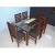 Rectangular Glass Dining Table Set