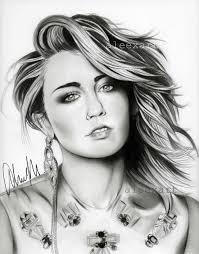 Miley Cyrus Fall Down By Aleexart On Deviantart How to draw amy li's portrait with a simple pencil step by step. miley cyrus fall down by aleexart on