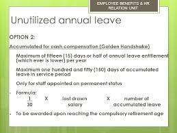 My annual leave entitlement for 2019 is not utilized yet. Msd Management Services Division Ppt Video Online Download