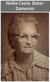 Nellie Ceola Baker Dameron (1902-1998)