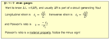 In the case of a weakly compressible material such as liquids and rubbers, a stress primarily results in shape change. If Poisson S Ratio Is 0 5 The Gauge Factor Is 1 1 2 If There Is No Piezoelectric Effect Then Knowing The Gauge Factor Means You Can Figure Out Length Change From Resistance Change What Is L In That Context Finding Poisson S Ratio If A Material Maintains