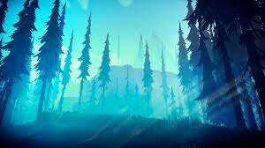 Among Trees Peaceful Forest By Dadaws On Deviantart Landscape Illustration Landscape Artwork Beautiful Landscapes