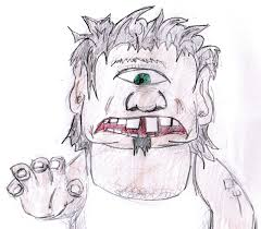 Devlin Donnelly Design Polyphemus Gives Odysseus S Men A Hand As you've probably learned with games now, the glow's the goal, and his glowing eye makes for a serious weakpoint. polyphemus gives odysseus s men a hand