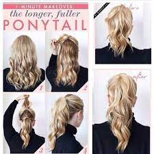 Make Your Ponytail Look Longer And Fuller Long Hair Styles Hair Styles Long Curly Hair