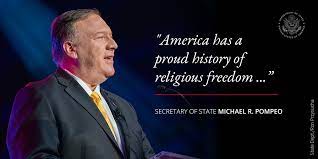 Pompeo On Religious Freedom World Must Hear The Truth Shareamerica