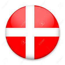 El idioma que se habla en copenhague es el danés, oficial en toda dinamarca. Bandera De Dinamarca En Forma De Un Boton Redondo Con Un Resplandor De Luz Y Una Sombra El Simbolo Del Dia De La Independencia Un Recuerdo Un Boton Para Cambiar El Idioma