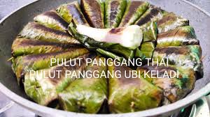 This kuih is made with pulut rice, grated coconut, dried prawns, coriander and belacan. Cara Membuat Pulut Panggang Thai Yang Sangat Sedap Resepi Pulut Panggang Ubi Keladi Mudah Youtube