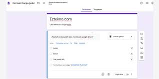 We did not find results for: Cara Membuat Google Form Paling Mudah Terbaru 2021