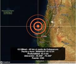 El epicentro se localizó a 500 kilómetros de santiago y afectó. Sismo De Magnitud 6 Sacude El Centro Y Sur De Chile Noticias Telesur