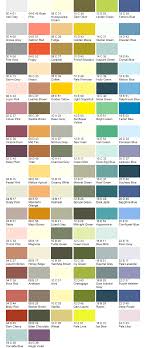 Bs4000 Colour Chart Jawel Paints