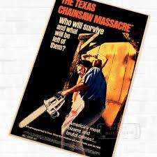 Get great deals on ebay! The Texas Chainsaw Massacre Horror Film Vintage Retro Kraft Poster Decorative Diy Wall Canvas Sticker Home Bar Art Poster Decora Wall Canvas Art Posterwall Decor Canvas Aliexpress