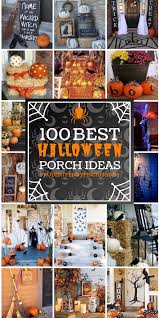 The colors, patterns, and themes to choose from are so vast, and nothing is off limits. 100 Best Halloween Porch Decor Ideas Prudent Penny Pincher