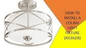 The 25 year old incandescent lights were replaced by new modern low energy. How To Install A Light Fixture Youtube