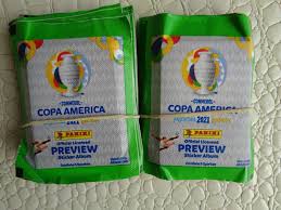 Preview conmebol copa américa 2021 argentina colombia tipo de album : Panini Copa America 2021 Preview 100 Envelopes From Argentina For Sale Online Ebay