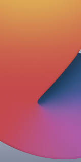 Download 1080x2160 Wallpaper Orange Pink Blue Shape Ipad Os 14 Honor 7x Honor 9 Lite Honor View 10 Hd Image Background 25259