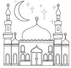 Pin By Syafiq Sidek On Coloring Pages In 2020 Ramadan Kids Ramadan Activities Colouring Pages