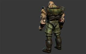 Quake 2 Infantry Hd Mudbox Model Render By S13n1 Infantry Model Rendering