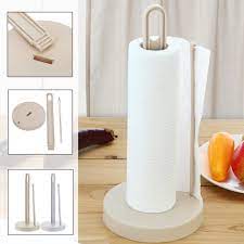 I have been saving my toilet paper empty rolls and also my paper towel rolls for this! Buy Paper Towel Holder Kitchen Paper Hanger Rack Bathroom Towel Roll Stand Organizer Simply Standing Countertop Wooden Plastic Material For Cabinet Table At Affordable Prices Free Shipping Real Reviews With Photos