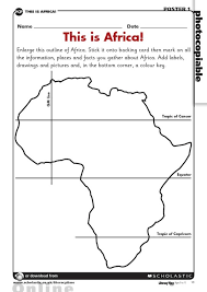 Flags, maps, geography, history, statistics, disasters current events, international relations and more. Blank Map Of Africa Scholastic Shop