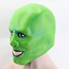 The truman show jim carrey funny movie character costumes the big c crazy eyes holiday movie music tv celebs celebrities. Gnhyll Halloween The Jim Carrey Movies Mask Cosplay Green Mask Costume Adult Fancy Dress Face Halloween Masquerade Party Maske Amazon De Drogerie Korperpflege