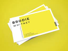 Creative professionals, such as designers, photographers, artists could use images and some other unusual in this collection, we have shared 20 creative business card designs you would love. Brodie Whitney Business Card Graphic Design Business Card Business Card Design Inspiration Business Card Inspiration