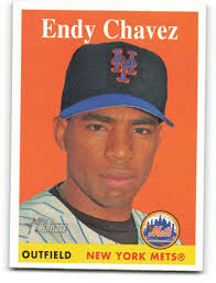 2007 Topps Heritage #155 Endy Chavez NM-MT Mets