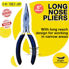 According to the modern definition, one inch is equal to 25.4 mm exactly. S Ks Tools Usa Long Nose Pliers 6 Inch 160mm Maximum Gripping Strength Pliers Steel Edges Shopee Philippines