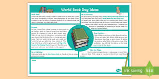 World book day or international day of the book is celebrated around the world on april 23rd (although in the uk it is celebrated on the first thursday in march). World Book Day Ideas Teacher Made