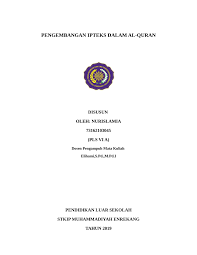 Teknik manipulasi vegetasi 120 c. Pdf Pengembangan Ipteks Dalam Al Quran Disusun Oleh Nurislamia 73162103045 Pls Vi A
