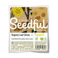 Seedful Organic Gluten Free Turmeric Loaf Slices 350g Holland Barrett