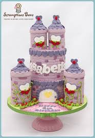 Lilac Princess Castle Cake Tortas De Cumpleanos Tortas Infantiles Torta Nena