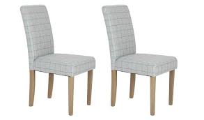 Free shipping* more like this. Buy Habitat Pair Of Mid Back Dining Chairs Light Grey Check Dining Chairs And Benches Habitat