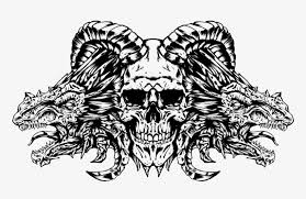 More information on draw a surreal dragon. Dragon Priest Icon Cool Demon Dragon Skull Drawing Free Transparent Png Download Pngkey