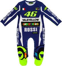 Valentino rossi menyanjung peningkatan motornya meski kondisi ban belakang diakui masih kalah dari honda dan ducati. Valentino Rossi Grau Vr46 Pop Art Strampler 24 Monate Grau Fan Shop Motorradsport
