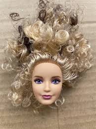 Vintage 1/6 Doll Heads ST MZ Monsieur Z Colorful Hair Princess Female Doll  Heads Makeup Quality Doll Head Dressing DIY Part