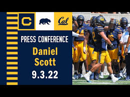 Cal Football: Daniel Scott Post-Game Press Conference vs UC Davis  (09.03.22)