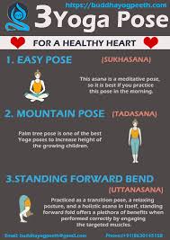 Three Yoga Asanas For A Healthy Heart Best Yoga Yoga Teacher Training Yoga Teacher Training India
