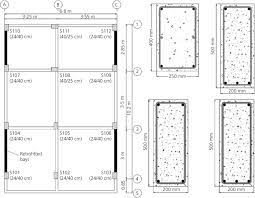 Projects out for rfp/rfq projects in design projects under construction campus design and construction standards campus photo library as needed professional services state building forms. Floor Plan And Beam Column Dimensions Of The Building Of The Case Study Download Scientific Diagram