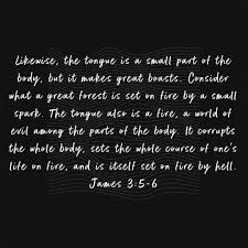 James 3 5 6 Book Of James James 3 James 3 5